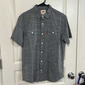 Mens Levi’s shirt sleeve shirt